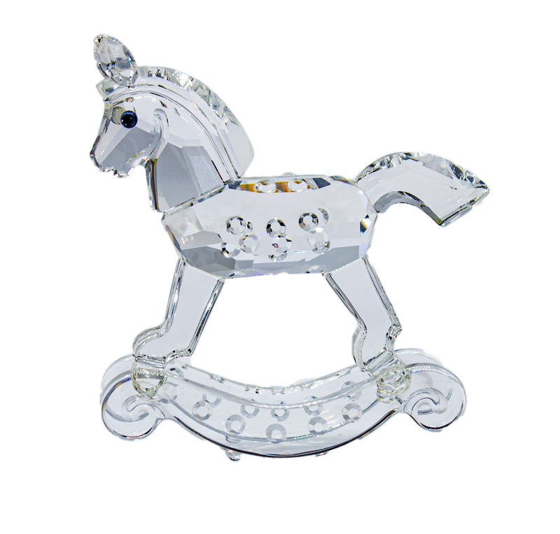 Swarovski Figurine: 183270 Rocking Horse