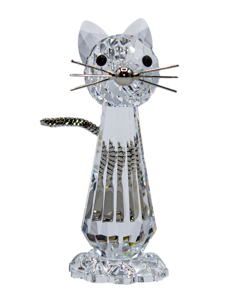 Swarovski Figurine: 183274 Cat Replica - 1994