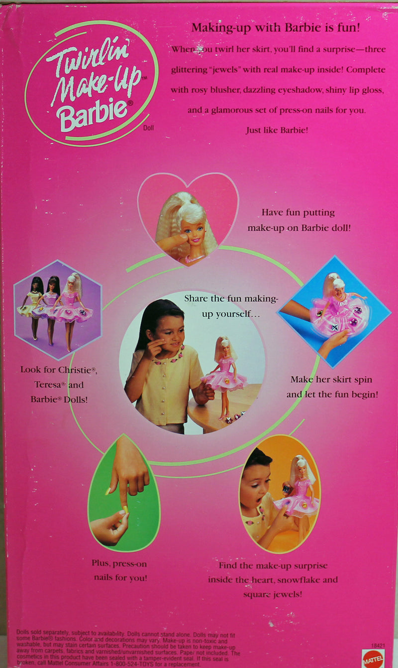 1997 Twirlin Make-Up Barbie (18421)