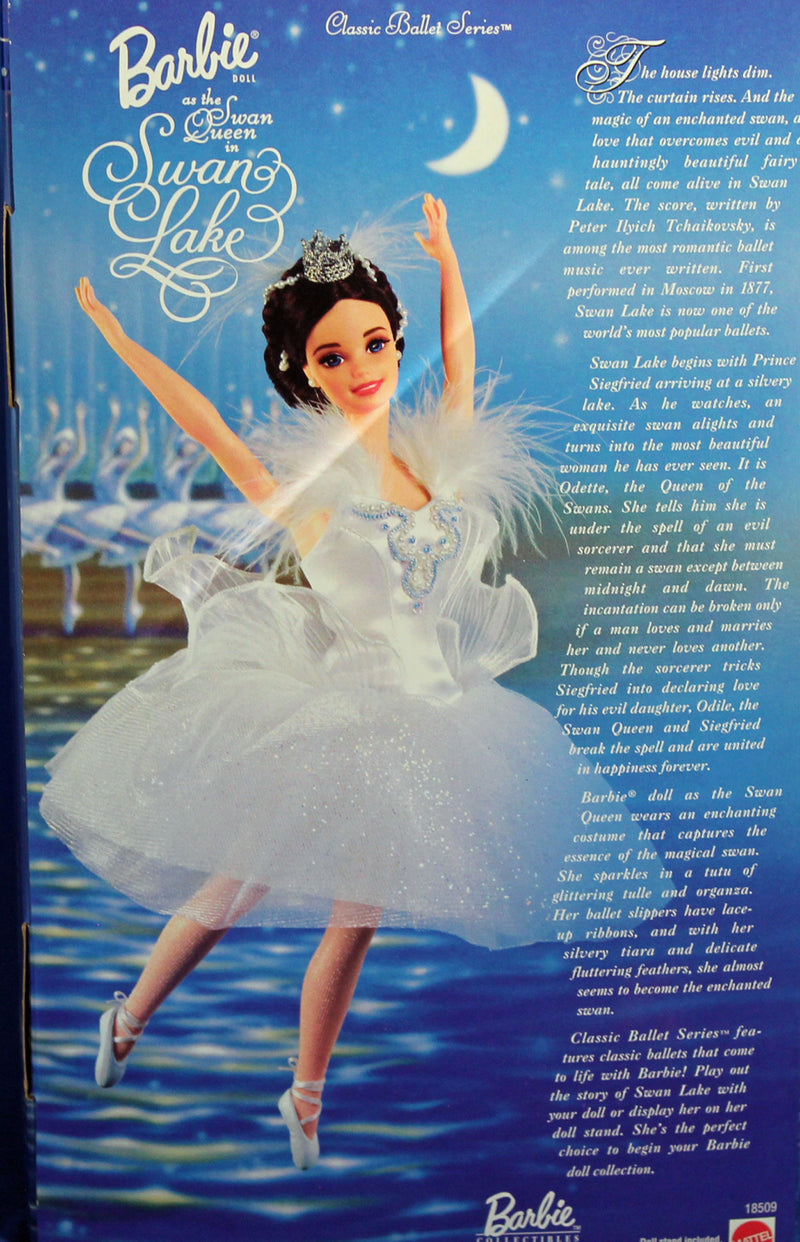 1997 Swan Lake Barbie as Swan Queen Barbie (18509)