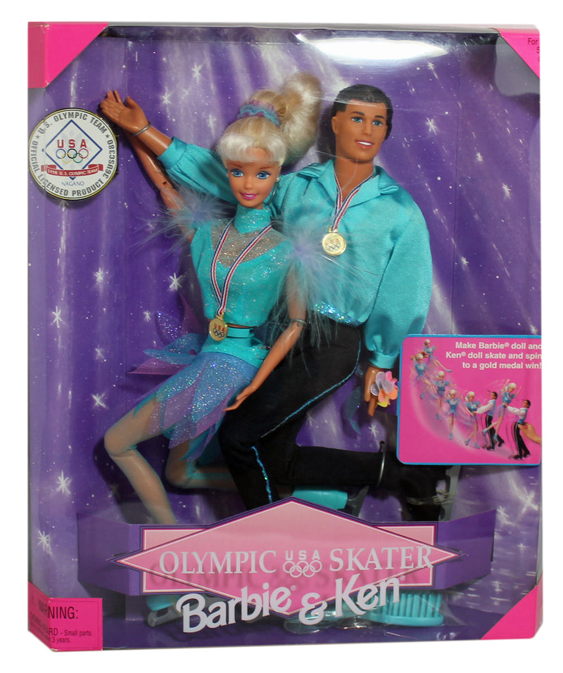 Olympic Skater Barbie & Ken - 18726