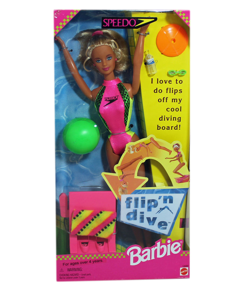 1997 Speedo Flip n Dive Barbie (18980)