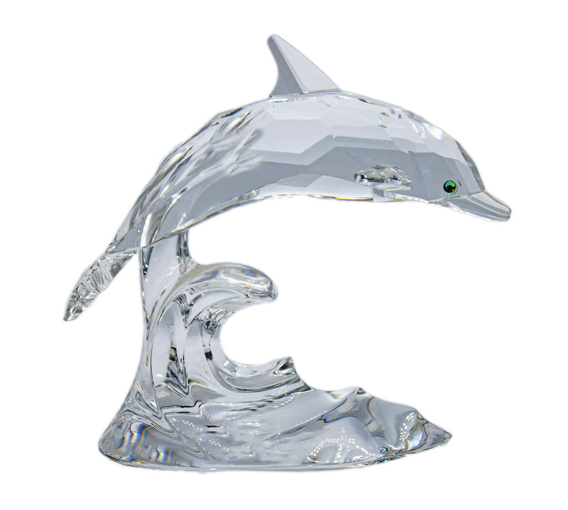 Swarovski Crystal: 190365 Dolphin on a Wave