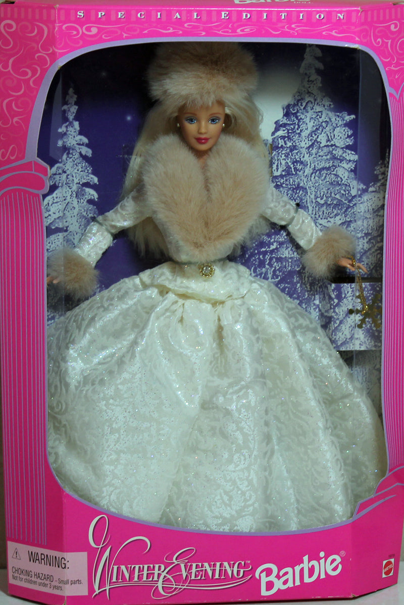 1998 Winter Evening Barbie (19218) - Blonde hair