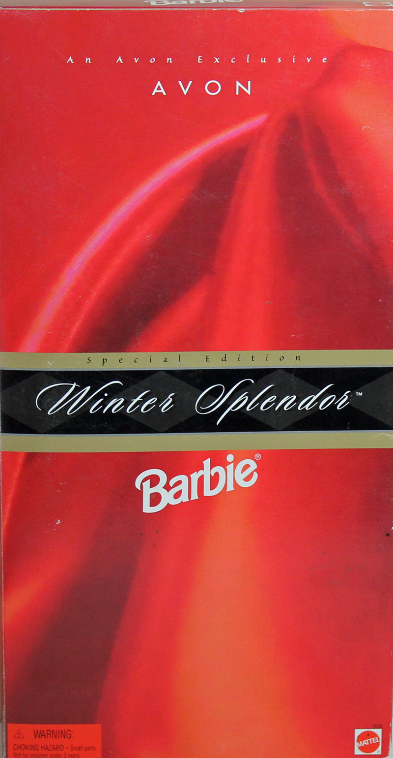 1998 Winter Splendor Barbie (19358) - Avon Exclusive