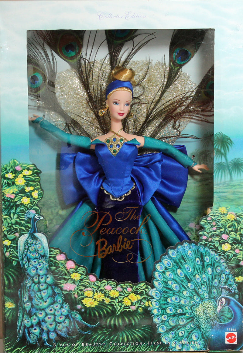 1998 Birds of Beauty Peacock Barbie (19365)