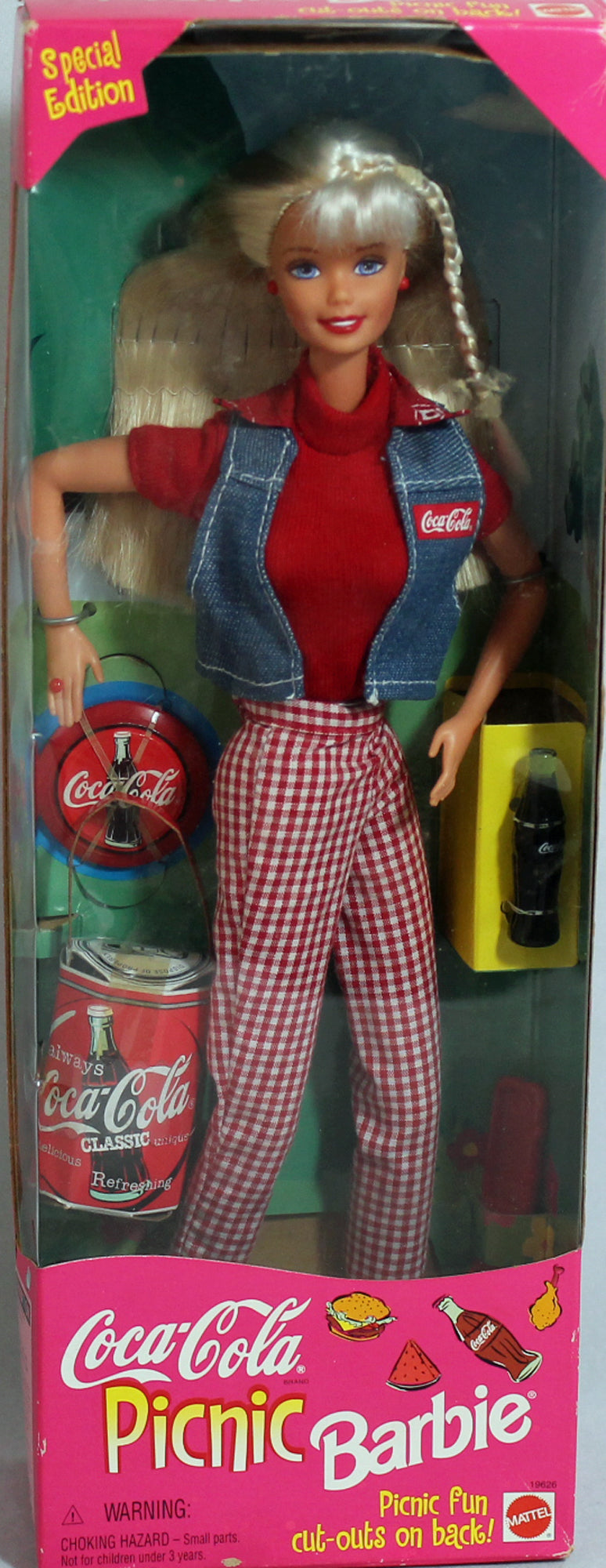 1997 Coca-Cola Picnic Barbie, (19626)