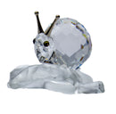 Swarovski Crystal: 196501 Snail on Vine Leaf