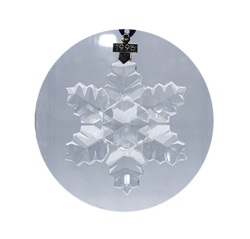 Swarovski Ornament: 199734 Christmas Snowflake - 1996