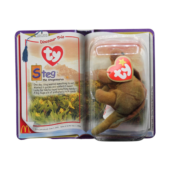 Steg the stegosaurus beanie baby value 2025