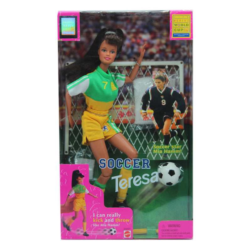 1998 Soccer Teresa friend of Barbie (20207) - FIFA Licensed