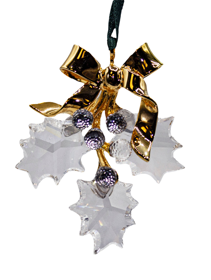Swarovski Ornament: 203080 Christmas Memories Holly