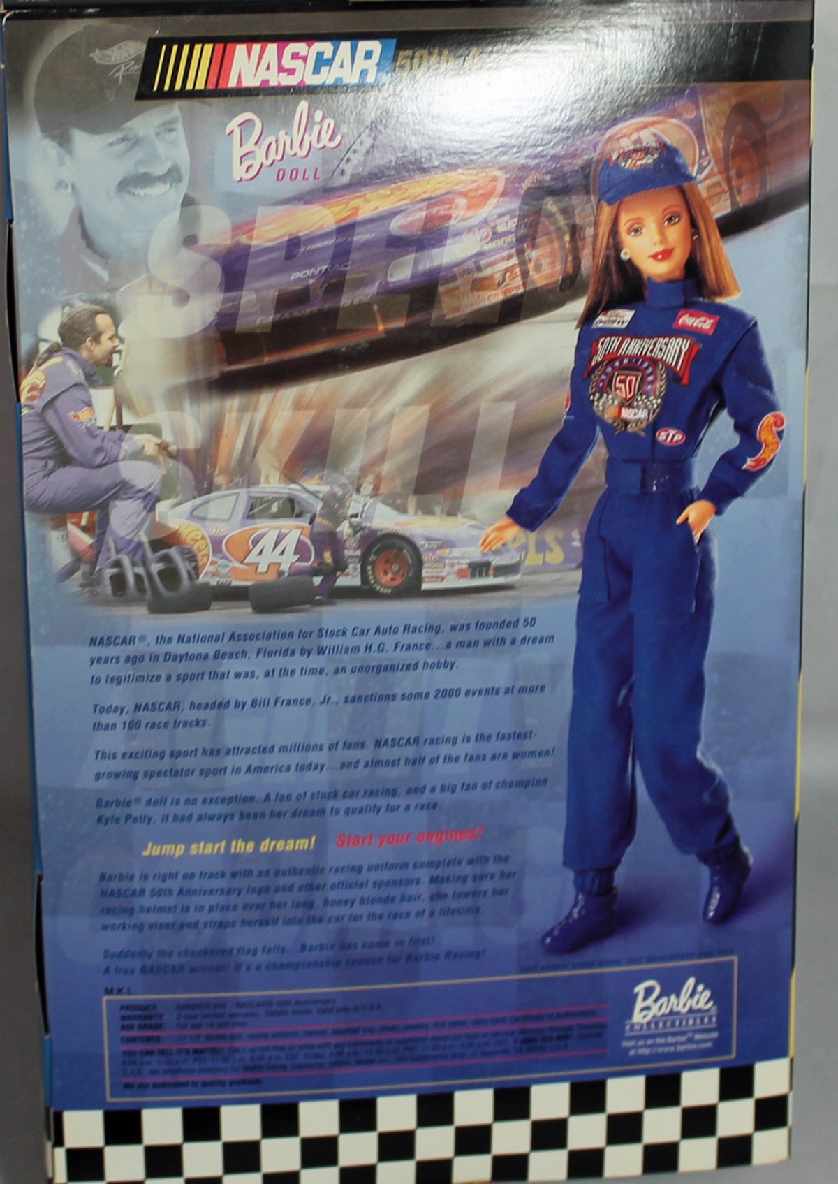 50th Anniversary NASCAR outlet Barbie