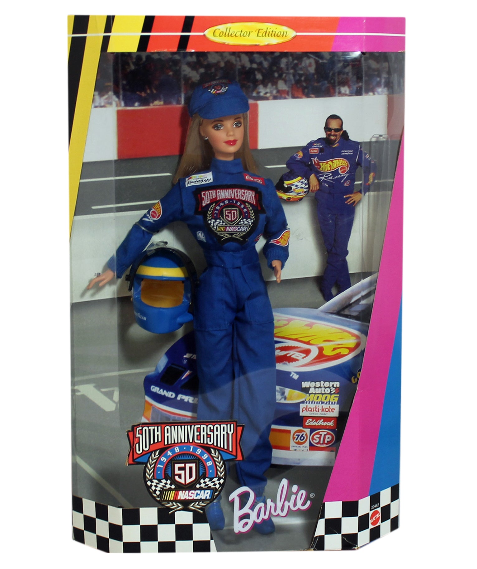 1998 50th Anniversary Nascar Barbie (20442)