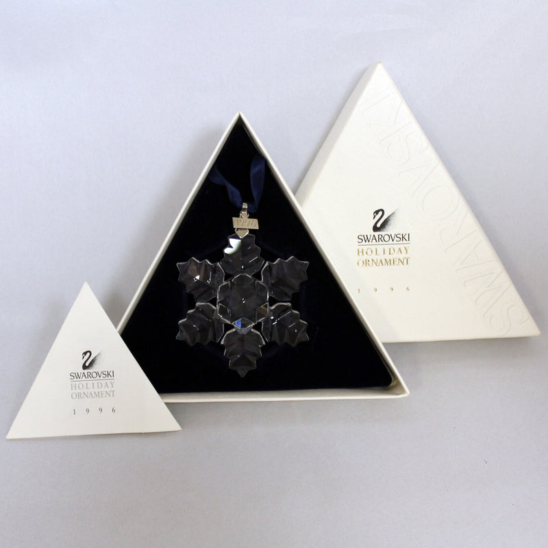 Swarovski Crystal: 199734 Christmas Snowflake Ornament - 1996