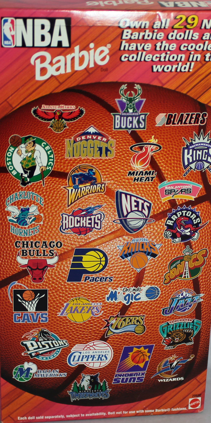 1998 NBA Chicago Bulls Barbie (20692)