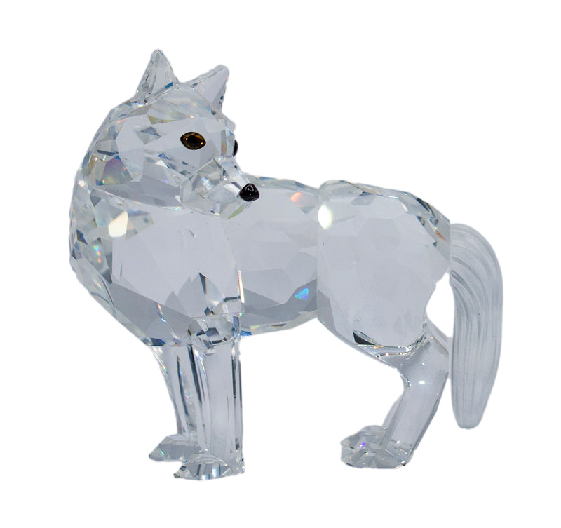 Swarovski Figurine: 207549 Wolf