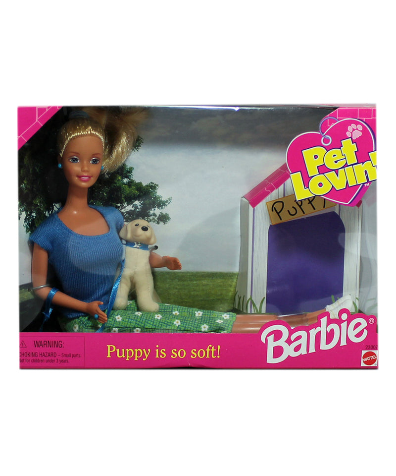 1998 Pet Lovin' w/ Puppy Barbie  (23007)