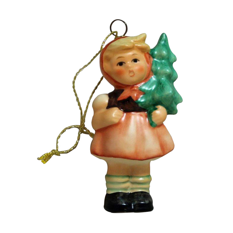 Hummel Figurine: 239/D/O, Girl With Fir Tree - Ornament