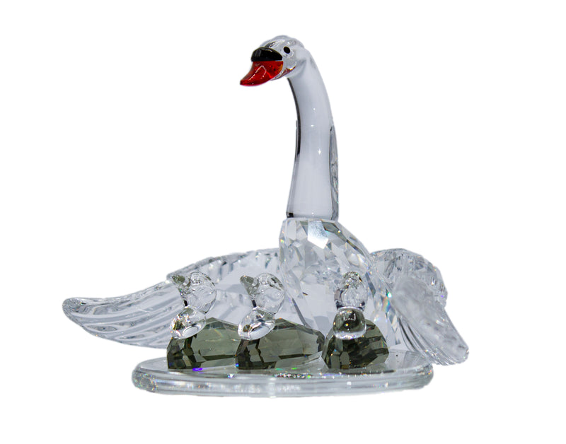 Swarovski Figurine: 243373 Swan Family