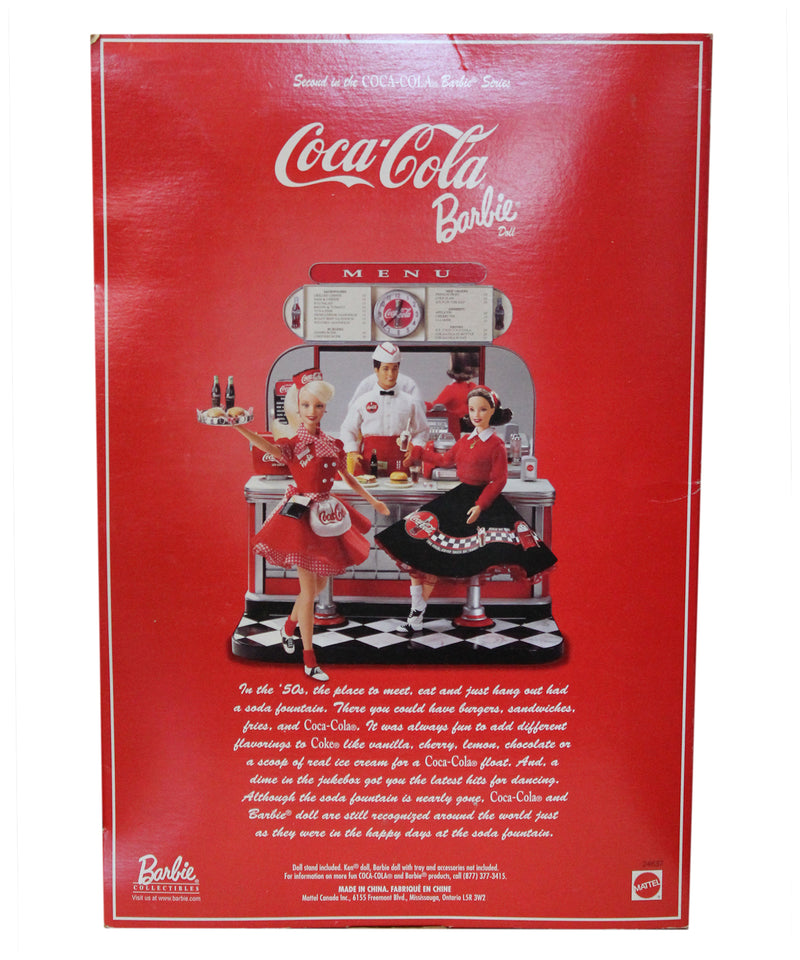 1999 Coca-Cola Soda Fountain Barbie (24637)