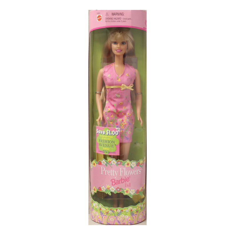 1999 Pretty Flowers Barbie (24652) - Blonde hair