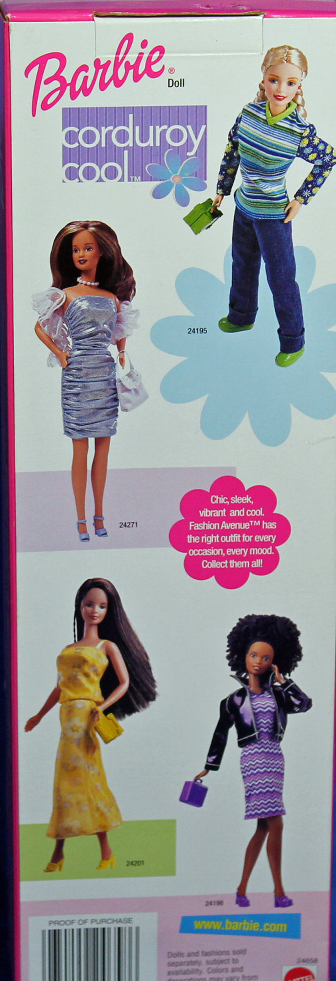 1999 Corduroy Cool Barbie (24658)