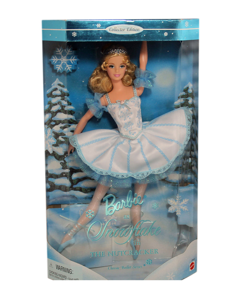 1996 The Nutcracker Snowflake Barbie (25642)