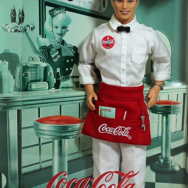 2000 Coca-Cola Soda Jerk Ken Barbie, (25678)
