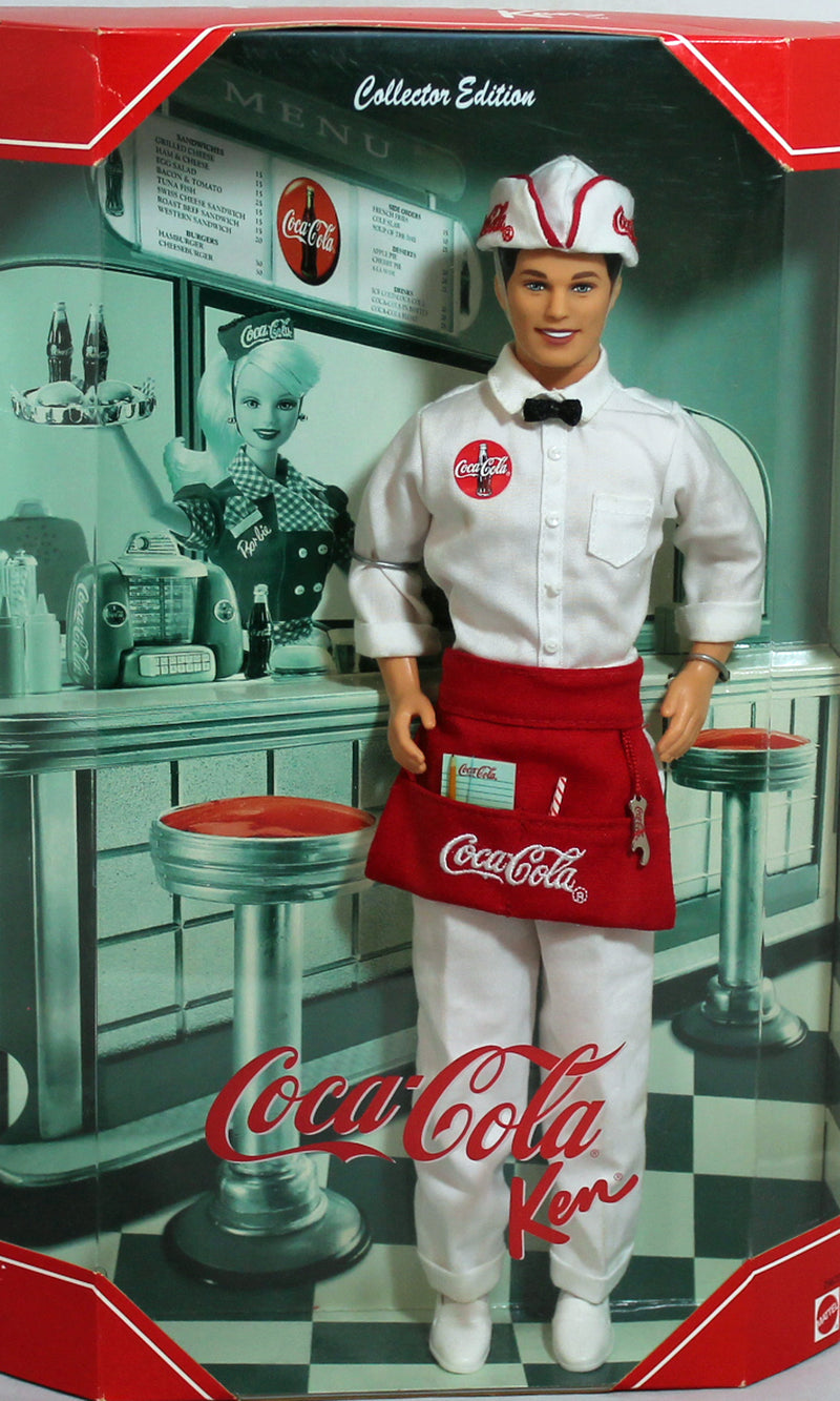 2000 Coca-Cola Soda Jerk Ken Barbie, (25678)