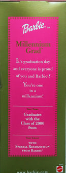 2000 Millennium Grad Blue Gown Barbie (25707)