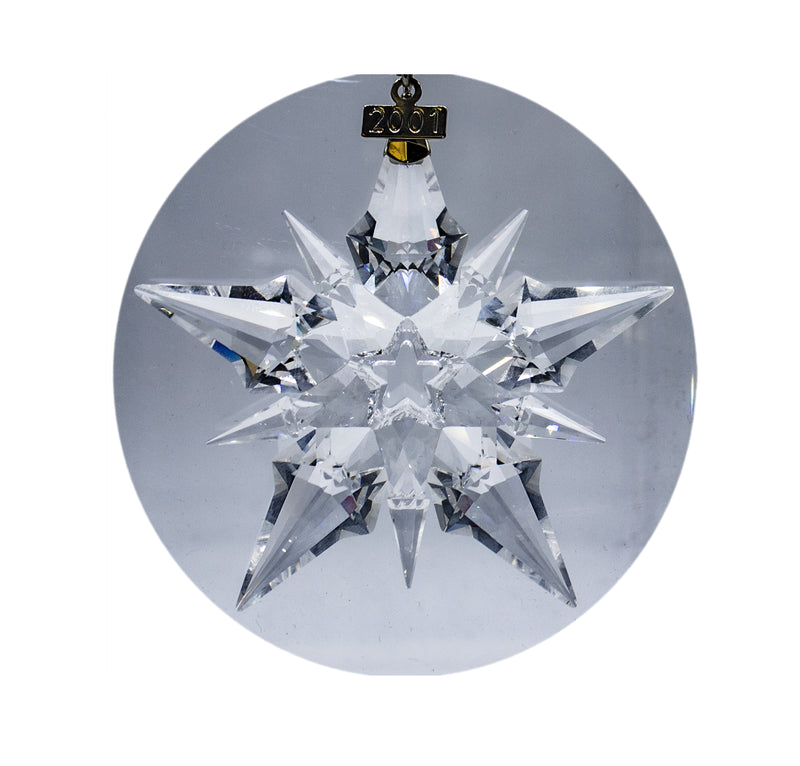 Swarovski Ornament: 267941 Christmas Snowflake - 2001