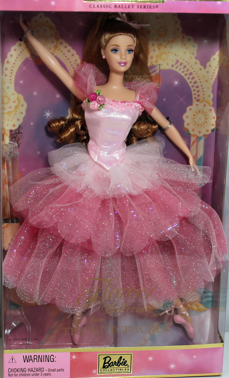 2000 Nutcracker Flower Ballerina Barbie (28375)