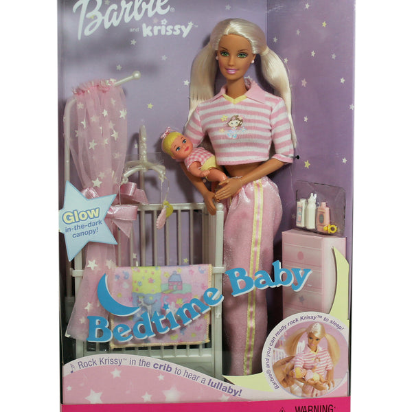 Bedtime Baby Barbie and Krissy 28516