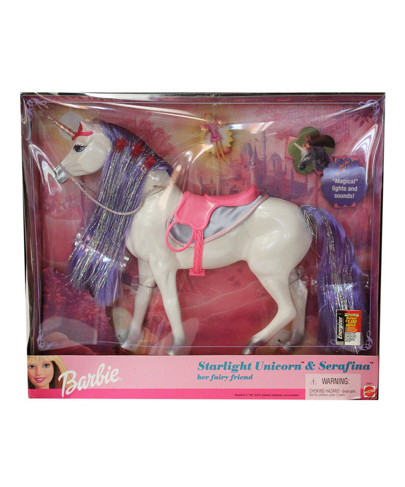 Starlight Unicorn & Serfina Fairy Friend Barbie Set - 29041