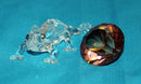 Swarovski Figurine: 291134 Chameleon with Chaton