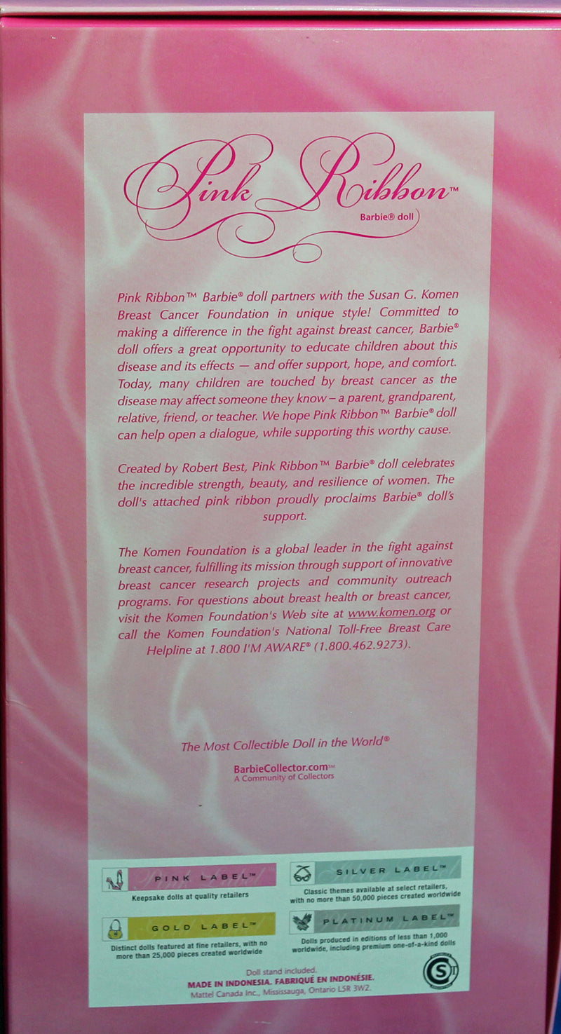 2006 Breast Cancer Pink Ribbon Barbie (J0932)