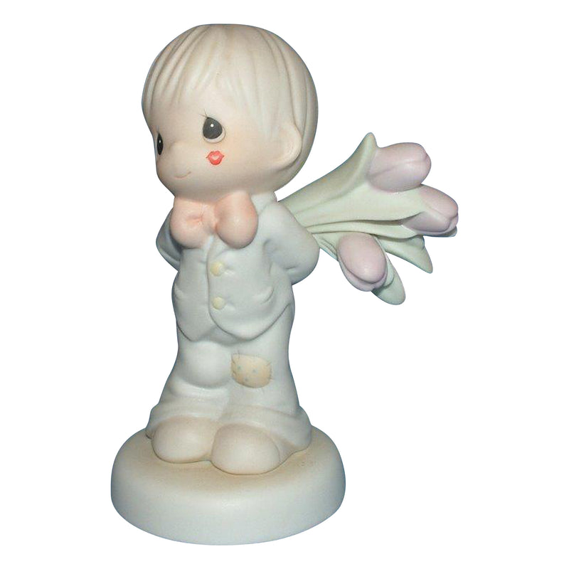 Precious Moments Figurine: 306959 For the Sweetest Tu-Lips in Town | Blonde