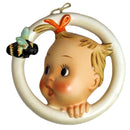 Hummel Figurine: 30/0/B, Ba-Bee Ring - Wall plaque