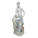 Lladró Figurine: Nao 0032 Shepherd with Dog