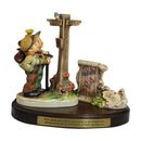 Hummel Figurine: 331, Crossroads 2 figurines & base