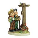 Hummel Figurine: 331, Crossroads (Halt sign up)