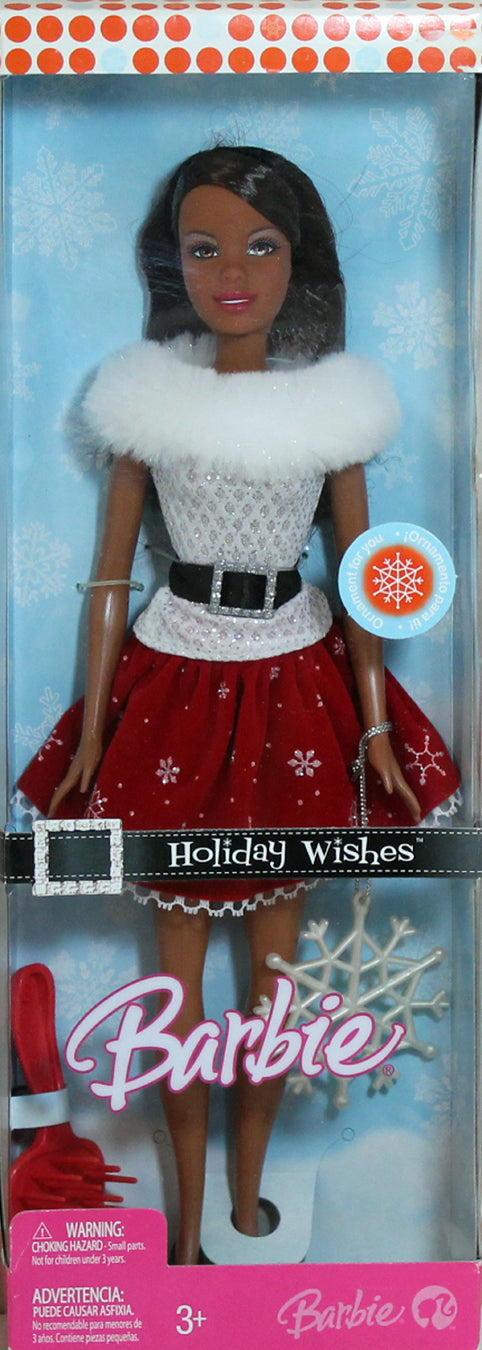 2007 Holiday Wishes Barbie (36149) - African American