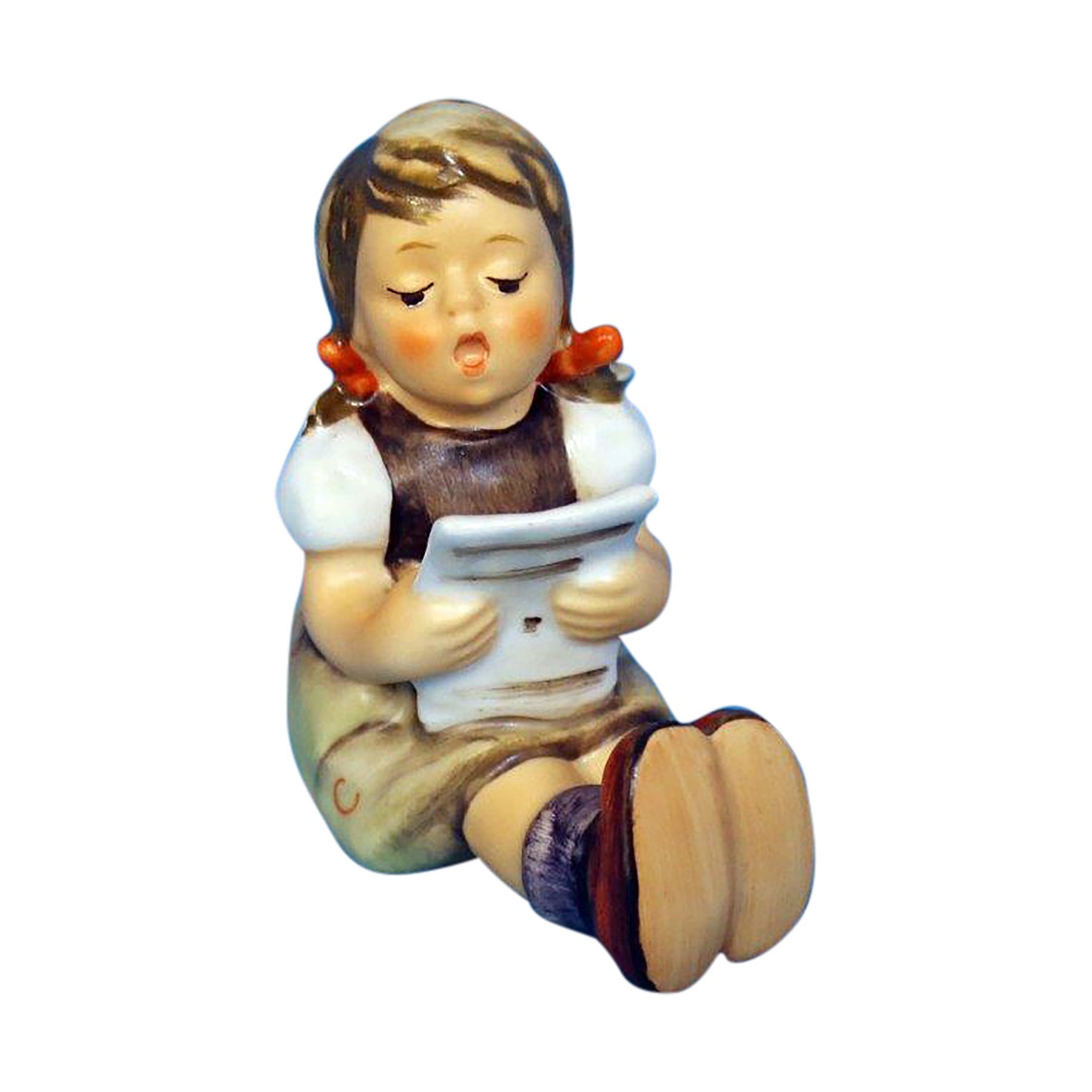 Hummel Figurine: Girl with Sheet Music - 389