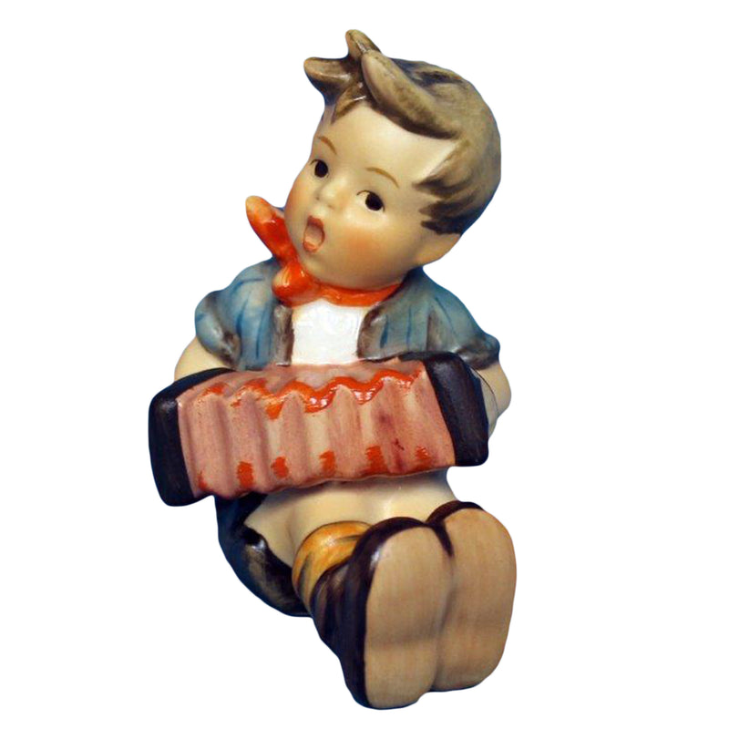 Hummel Figurine: Boy with Accordion 390 - Main Image