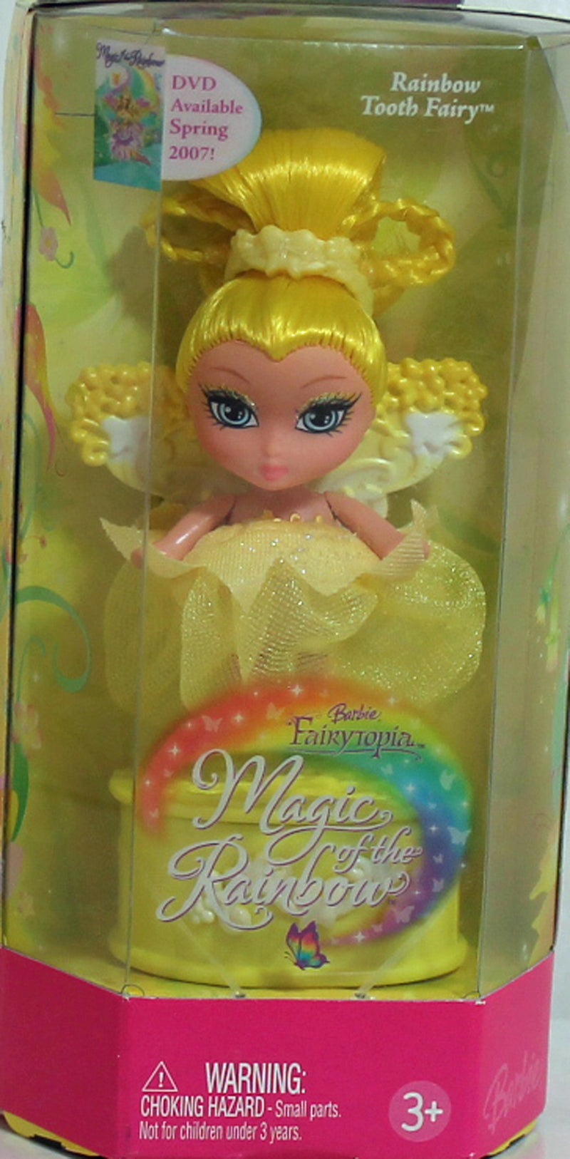 2006 Fairytopia Rainbow Tooth Fairy Barbie (K8143) - Yellow