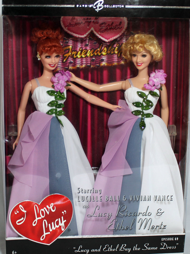 2006 Lucy and Ethel Buy the Same Dress Barbie (44903)