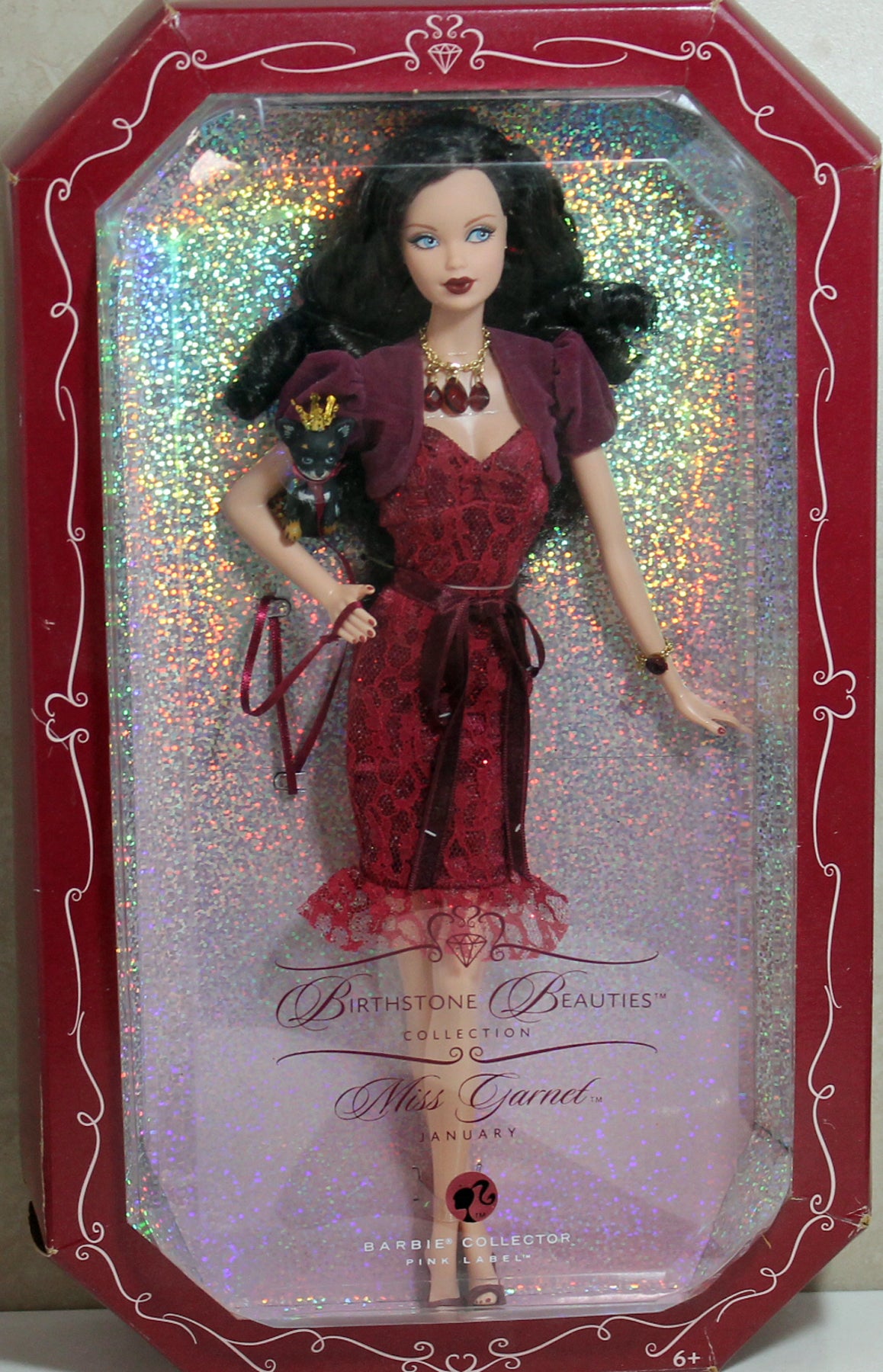 2007 Miss Garnet Birthstone Barbie (K8690)