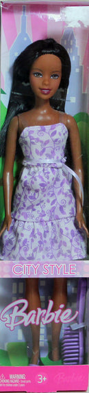 2006 City Style Nikki Barbie (K8925) - Purple Dress
