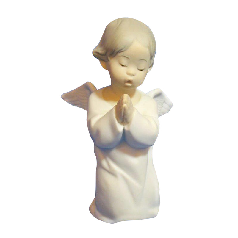 Lladró Figurine: 4538m Angel Praying Matte